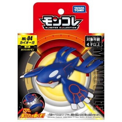Takara Tomy Pokemon MonColle ML-04 ของเล่นฟิกเกอร์ Kyogre