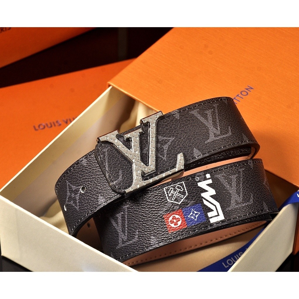 LV The New Cowskin Fashion Men Belt Leather Belt Women Belt