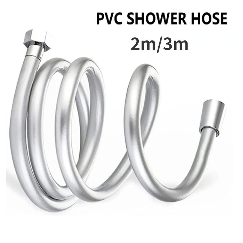 READY STOCK [SG STOCK]ส่วนต่อขยายท่ออาบน้ํา PVC 2/3M - ท่อป้องกันการระเบิดป้องกันลม