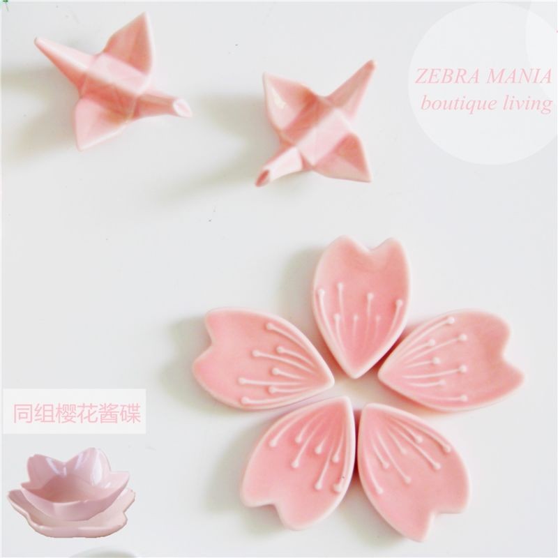 Spoon Rest Hot Sale Thousand Paper Cranes Chopstick Holder Premium Tableware for Home Use8cc High-en