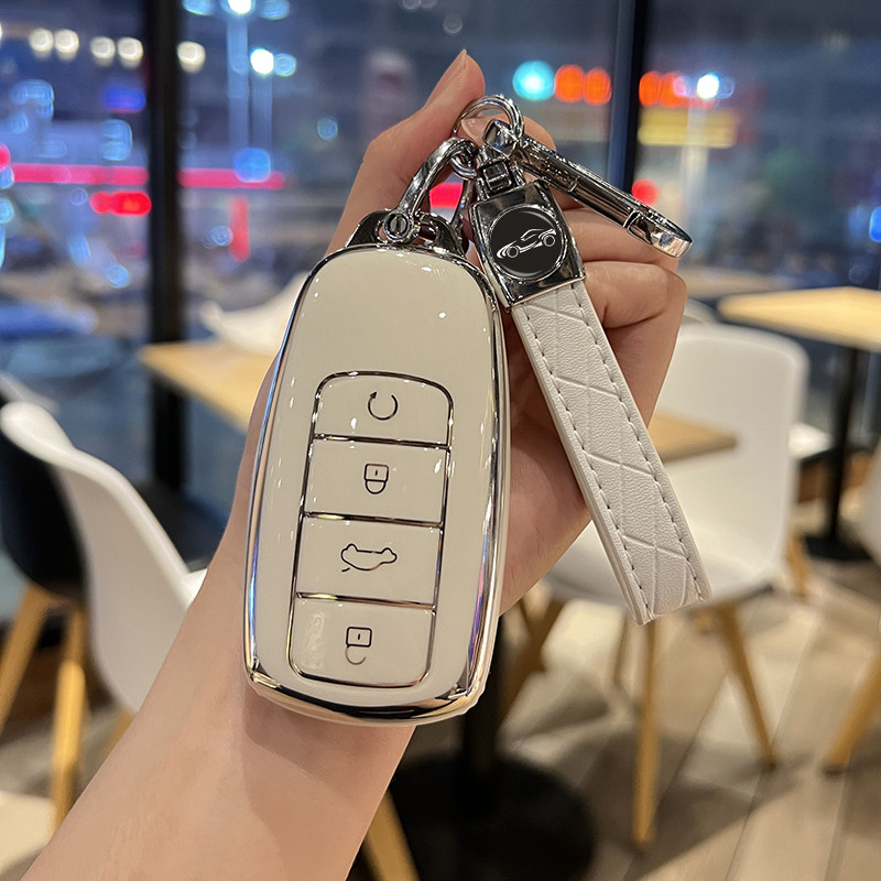 Chery TPU สําหรับ JAECOO 7 Tiggo 8pro/7pro C5 EV Omoda 5/E5 พวงกุญแจอุปกรณ์เสริมในรถยนต์