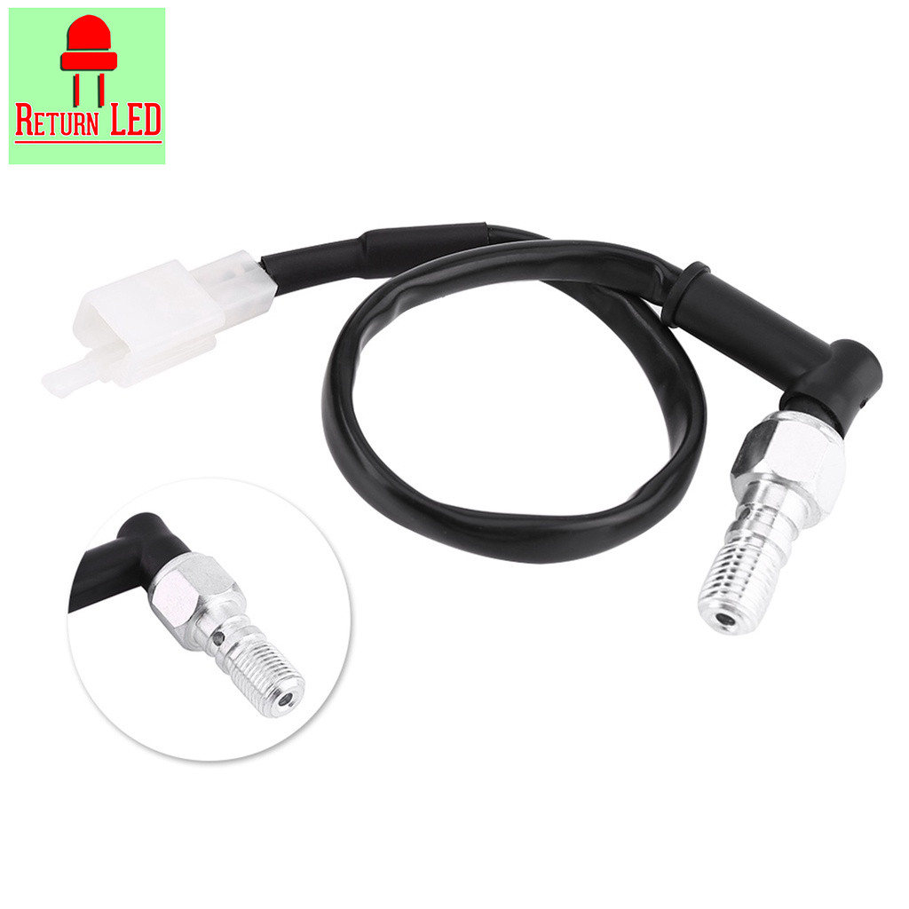 ReturnLED  สวิตช์แรงดัน เกรดเทียบแท้ (เกลียวหยาบ 1.25 ) สายสวิทแรงดันไฟเบรค สวิทช์แรงดันสวิทช์ไฟเบรค - รูปที่ 6