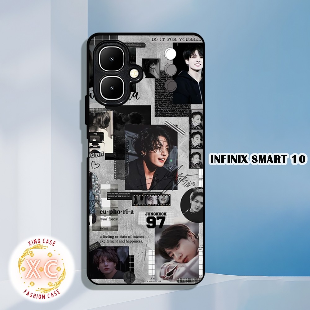 INFINIX SMART 10 GLOSSY SOFTCASE คุณภาพระดับพรีเมียม BTS KPOP MOTIF |KP03|