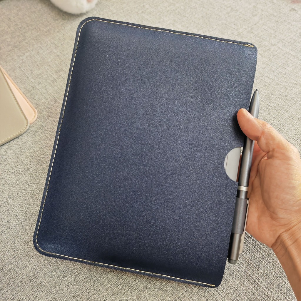 โลหะเปลือยใช้ MEEBOOK M8C 7.8 นิ้ว E-Book Liner กระเป๋า Reader ป้องกันฝุ่นกรณีหนัง pu