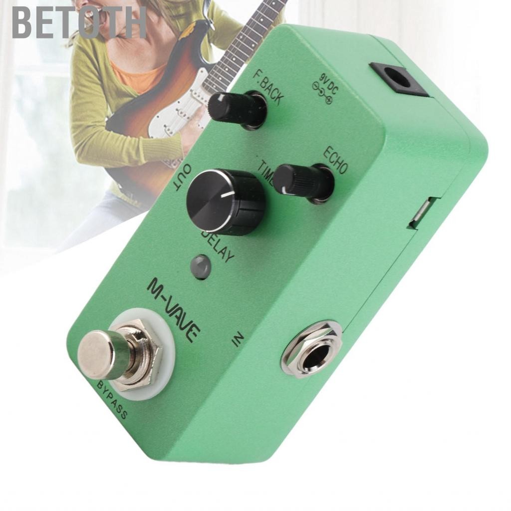 Betoth Effect Effect Effect CHORUS PREDAL ที่มีไฟแสดงสถานะ LED 1/4 แจ็คโมนารัลสำหรับเครื่องดนตรีกีต้