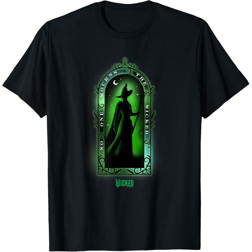 เสื้อยืดผู้ใหญ่ Wicked Elphaba No One Mourns The Wicked