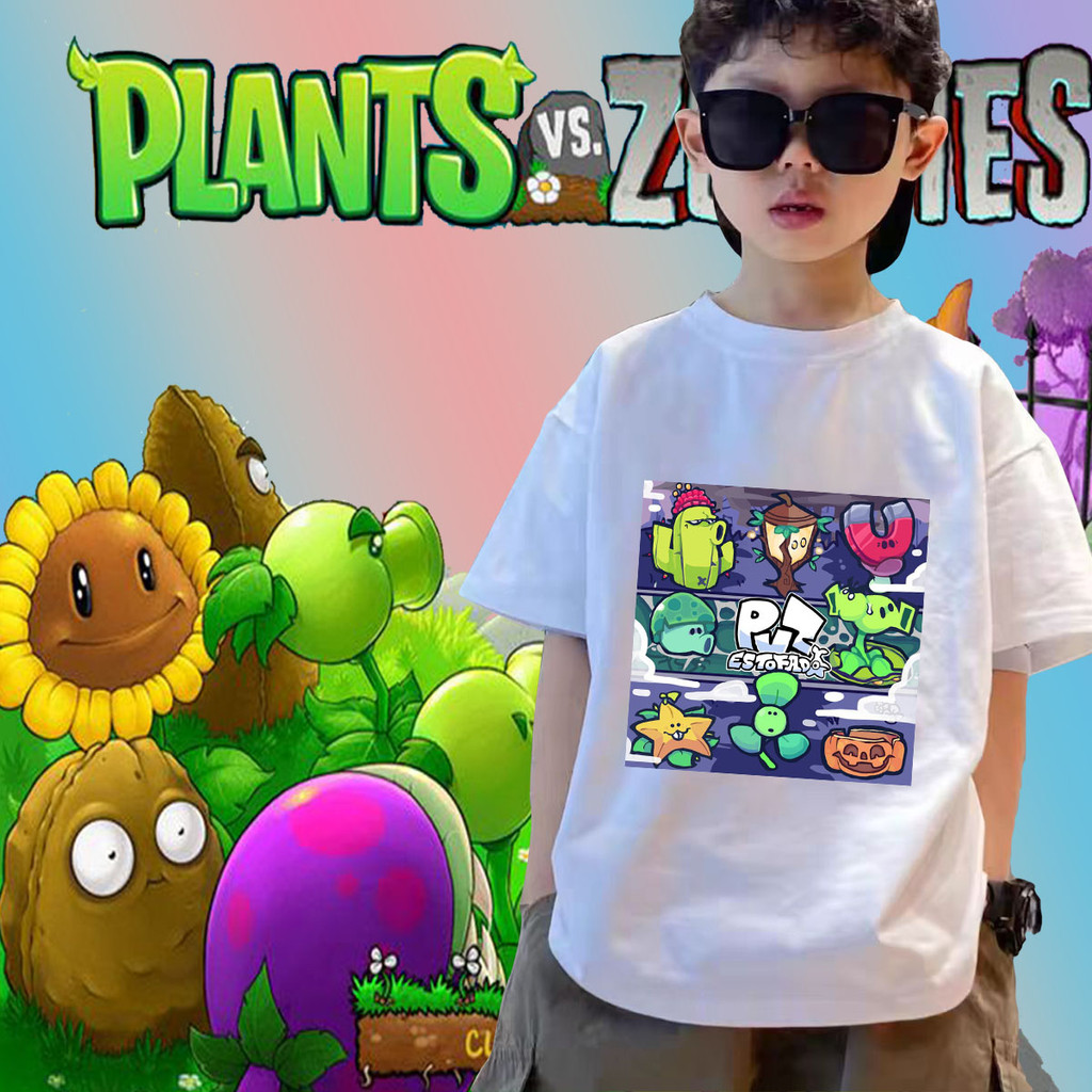 Little Warrior Plants vs. Zombies Tee – Fight the Zombies!