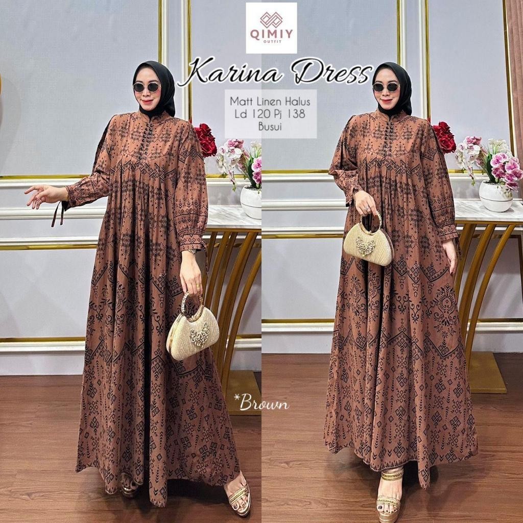 0810 KARINA DRESS by QiMiY