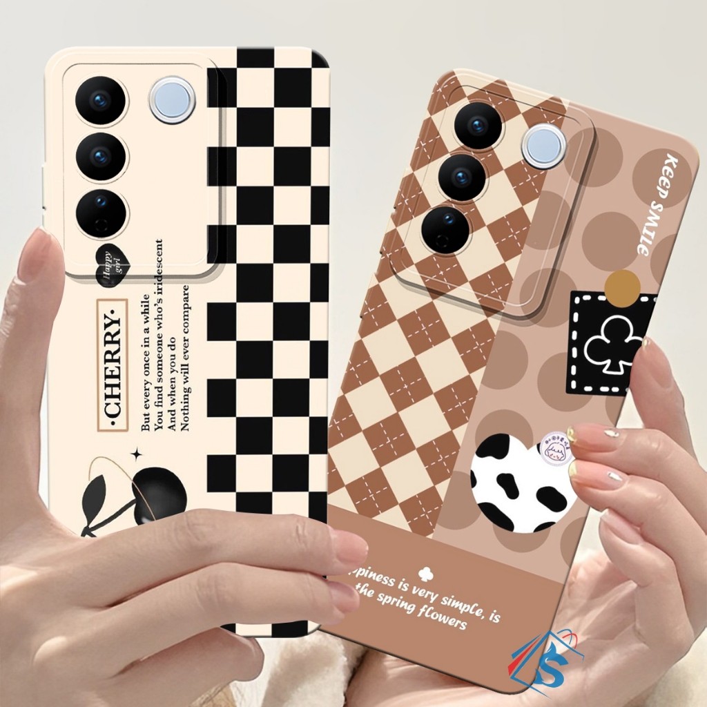 HP [SHARK CASE] Softcase Vivo V27E V27 V25 V25 PRO V25E V21 V21E V23E V23 5G Y75 5G T1 5G V15 PRO Cu