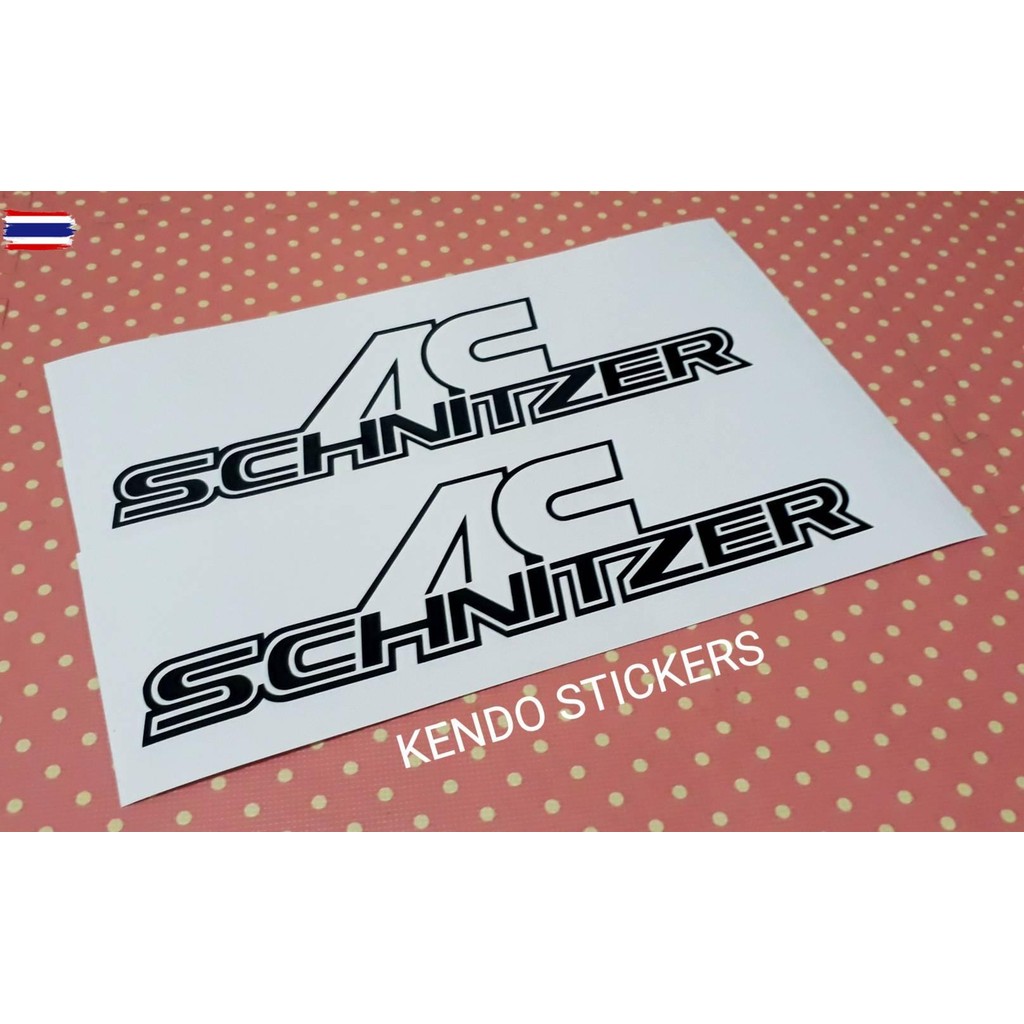 สติ๊กเกอร์ ac schnitzer BMW