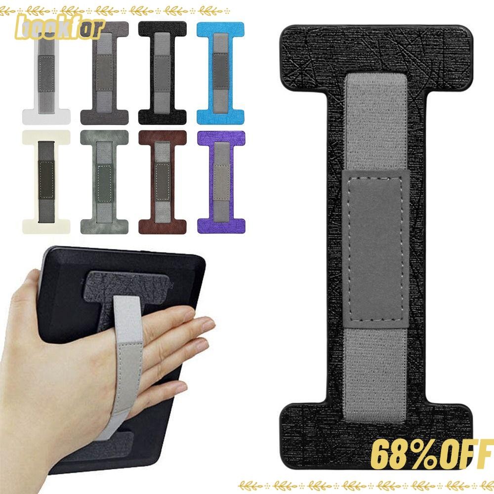 BOOKFOR eReader Holder, Non-slip Elastic Tablet Hand-Strap,ความปลอดภัย 6-10 นิ้ว Universal Fixed Belt สําหรับ Kindle/Kobo/Voyaga//
