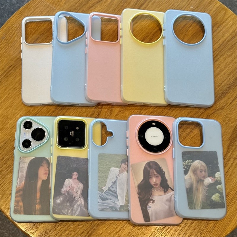 2 in 1 เคสโทรศัพท์ซิลิโคนใสสําหรับOppo A17 A16K A16E A3S A12E A5 A7 A5S A12 A31 A5 A9 F9 PRO A52 A92