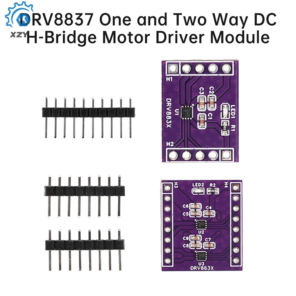 DRV8837 DC1.8-7V DC1.8-12V 1/2-Way DC H-Bridge มอเตอร์โมดูล 1.8A Stepper Motor Driver Board