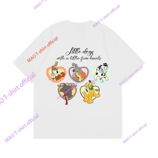 งานเกรดพรีเมียม งานเกรด A เสื้อยืดOversize ดิสนี่หัวใจ เสื้อยืดผู้หญิง โอเวอร์ไซส์ สไตล์ฮิปฮอป เนื้อผ้านุ่ม สีสวย