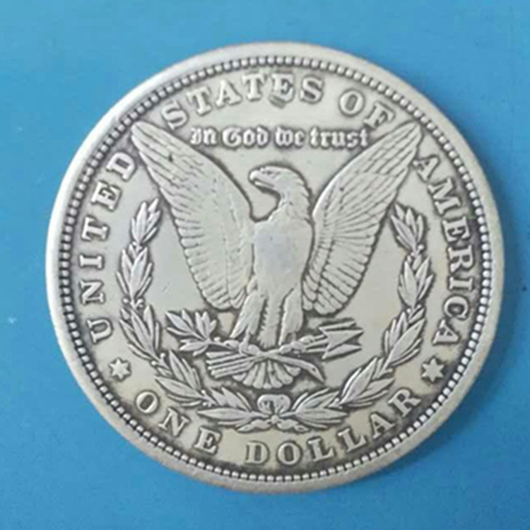 10.10d เหรียญเงิน เงิน Dollar 1888 American Blowable Silver Dollar Morgan Coin Morgan Coin ผู้ผลิตคอ