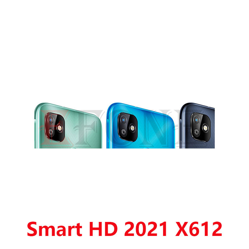 เหมาะสําหรับ infinix infinix Smart HD 2021 X612 เลนส์กล้องหลังกระจก