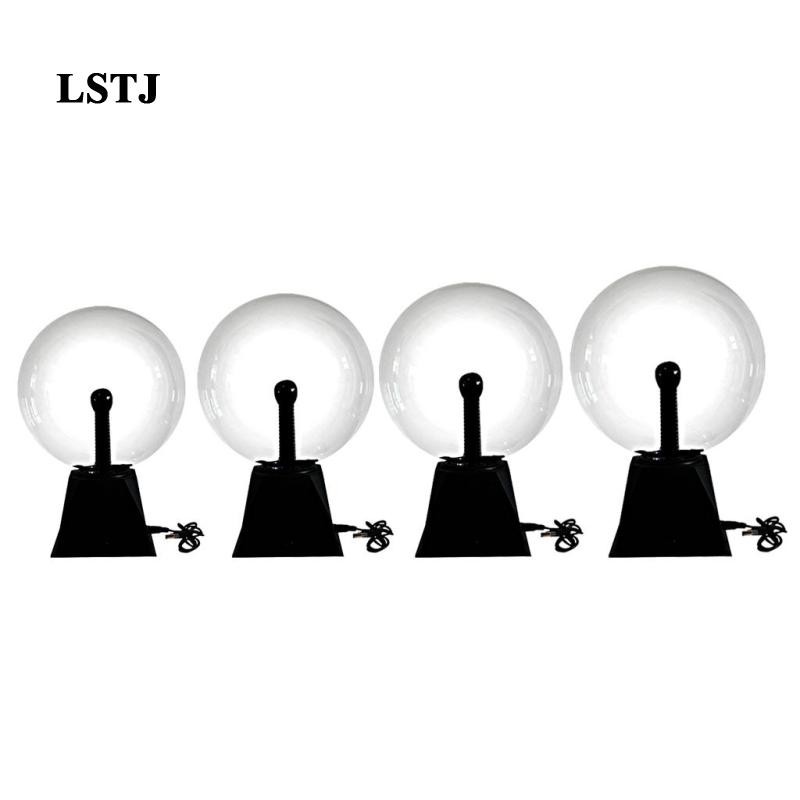 [Lstjj] Plasma Ball Globe Sphere Table Lamp Touch Sound Activated Party Jewelry