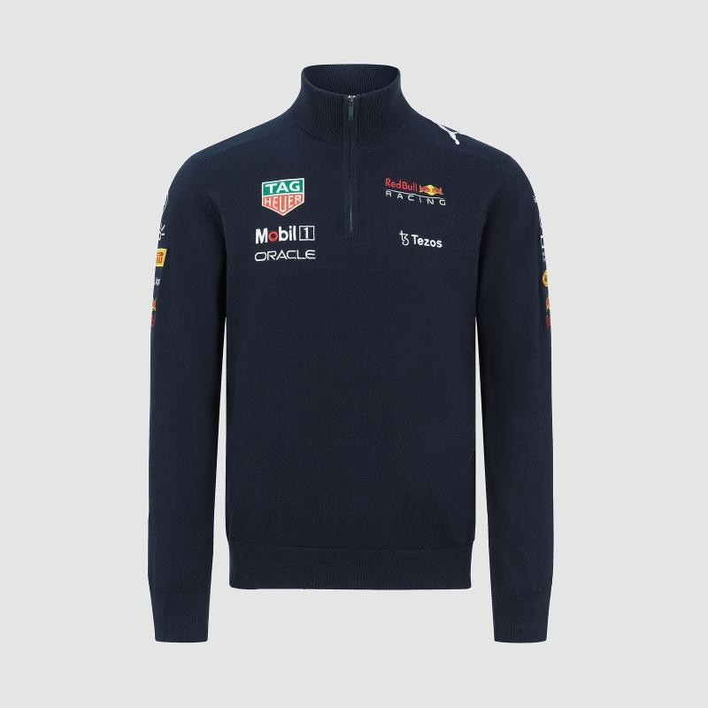 F1 Formula One Puma Racing Suit Puma Half Open Jacket 2022 Red Bull Fleet Uniform Jacket Windbreaker