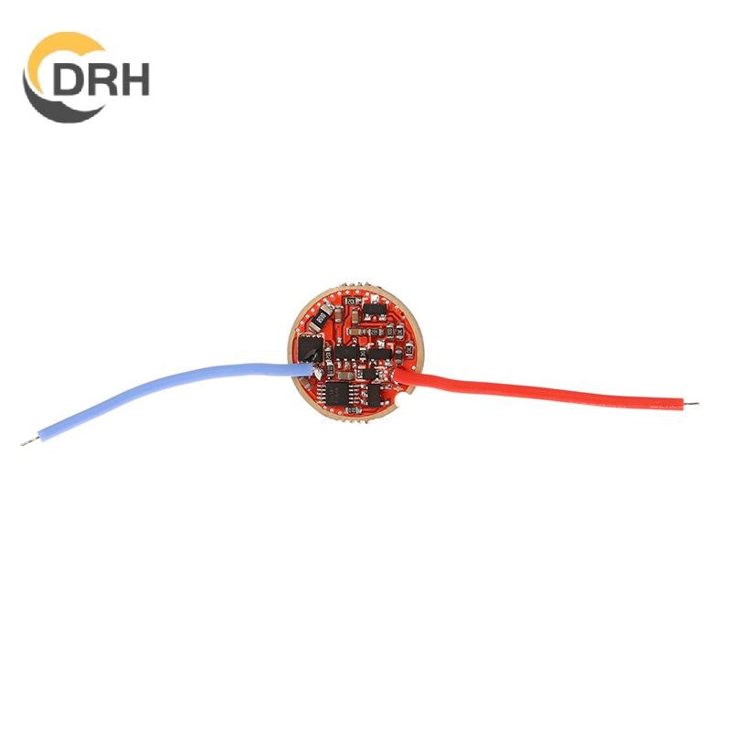 ไฟฉาย LED Driver 17 มม. 5 โหมด สำหรับ XHP50.2, MKR XHP70.2, และ XHP90