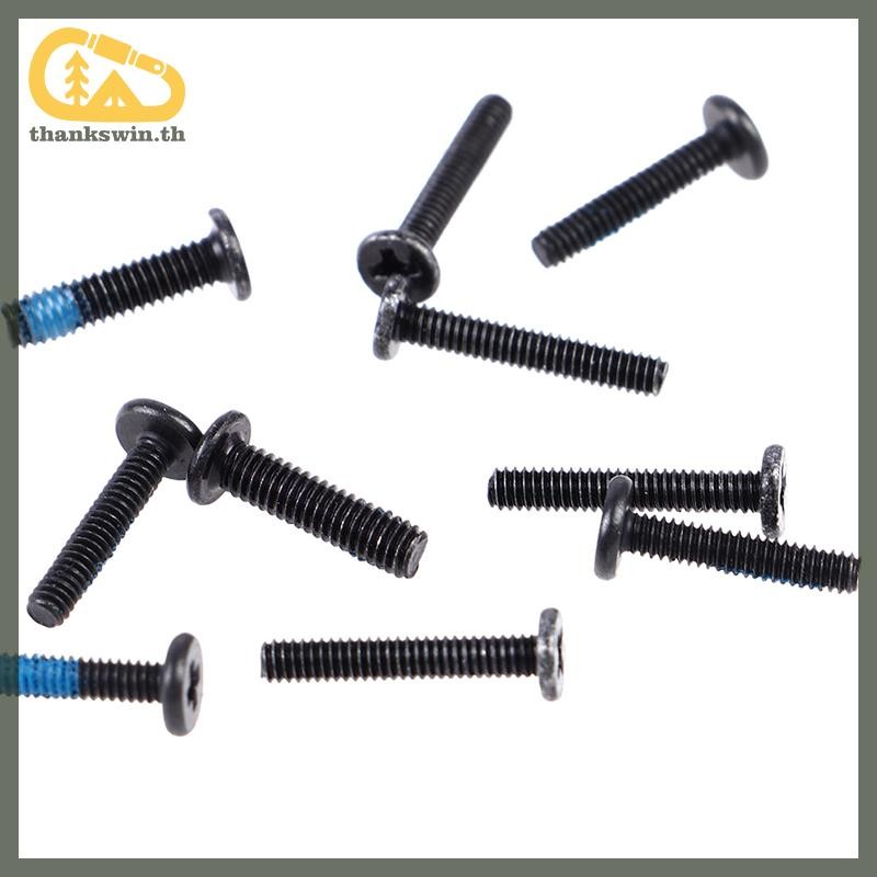 Thankswin 10 ชิ้น/เซ็ตฝาครอบด้านล่างสกรูสําหรับ Asus X555 K555 F555 W509L W519L VM590L th