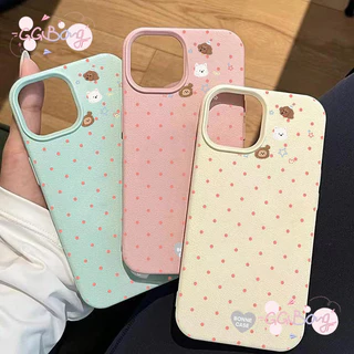เคสลายหนัง หมาหมีจุด สไตล์ฮิต Samsung A16 A36 S23 S24 S25 Ultra S24 FE A06 A07 A15 A34 A35 A17 A26 A56 A54 A55 A05S