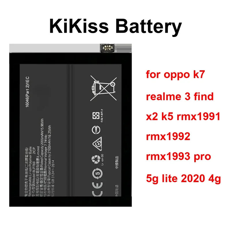 BLP741 BLP749 BLP769 สําหรับ Oppo K7 Realme 3 ค้นหา X2 K5 RMX1991 RMX1992 RMX1993 Pro 5G Lite 2020 4