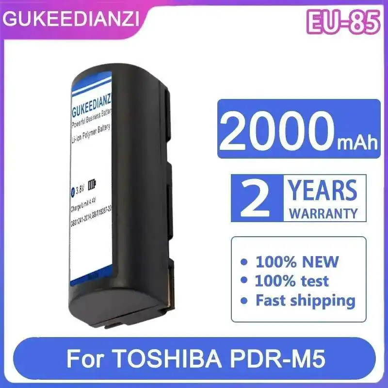 แบตเตอรี่ EU-85 FNP80 2000mAh Toshiba Pdr-M5 Pdr-M4 Pdr-M70 สําหรับ Epson R-D1 R-D1s สําหรับ Mitsubi
