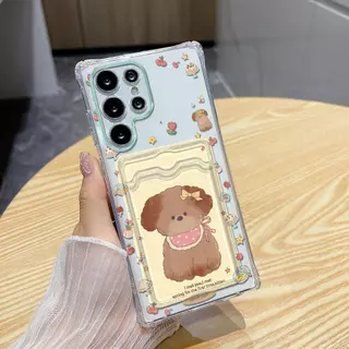 เคสใส่บัตร เคสใส For Samsung A57 A56 A55 A07 A17 S26 S25 S24 Ultra FE A05S A06 A15 A16 A35 A36 A23 A34 A52S A53 A54 A73