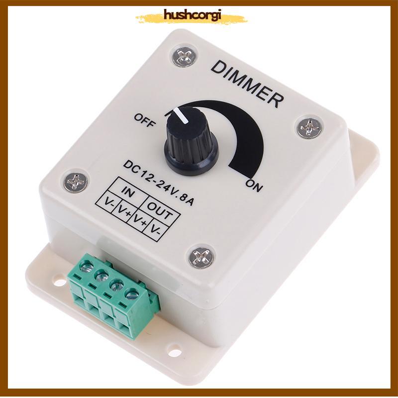 [hushcorgi] 1Pc 12v-24v 8a pir sensor led strip light switch dimmer ความสว่าง controller สต็อกใหม่