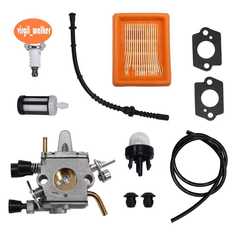 FS250 คาร์บูเรเตอร์สําหรับ FS250R FS120 FS120R FS200 FS200R FS202 FS300 FS350 BT120C BT121 SP200 FR3