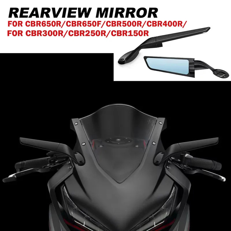 สําหรับ Honda CBR650R CBR 650 R CBR500R CBR650F CBR400/300/250/150R รถจักรยานยนต์ Stealth Winglets ก