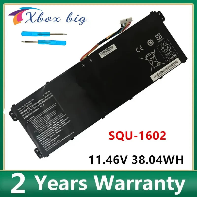 LG 15U480 15U470 15UD470 916Q2271H SQU-1602 แบตเตอรี่แล็ปท็อปสําหรับ Hasee 916Q2271H 3ICP5/57/80 X5-
