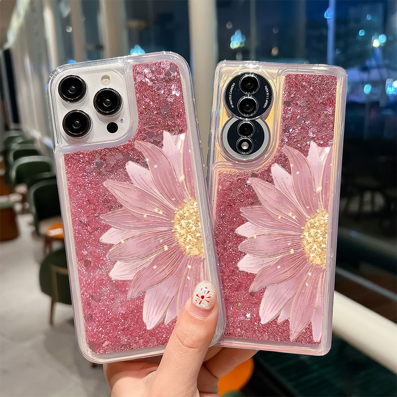 เคสโทรศัพท์กลิตเตอร์ vivoY200i สีชมพูเหมาะสําหรับ IQ0013/IQ00Neo10/y300/Y36