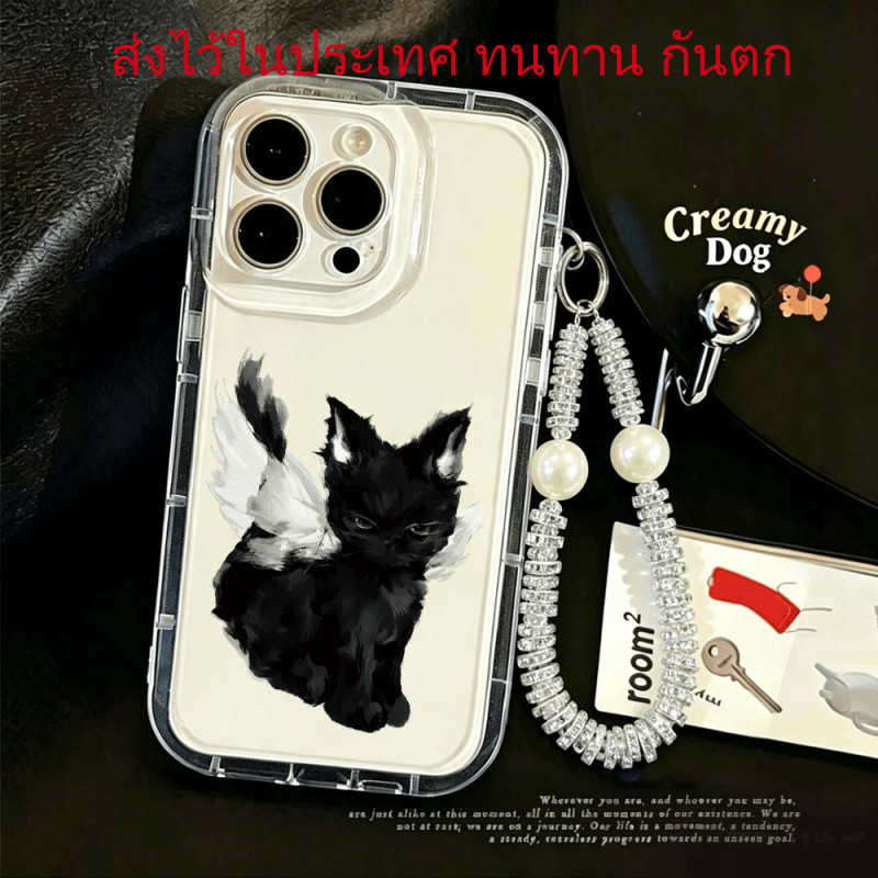 เคสไอโฟนกันกระแทกไม่เหลือง ดีไซน์เก๋ เท่ห์สไตล์ฮาโลวีน 11-17 Pro Max พร้อมส่ง ดูดี ทนทาน ใช้ได้ทุกเทศกาล ฮาโลวีน        