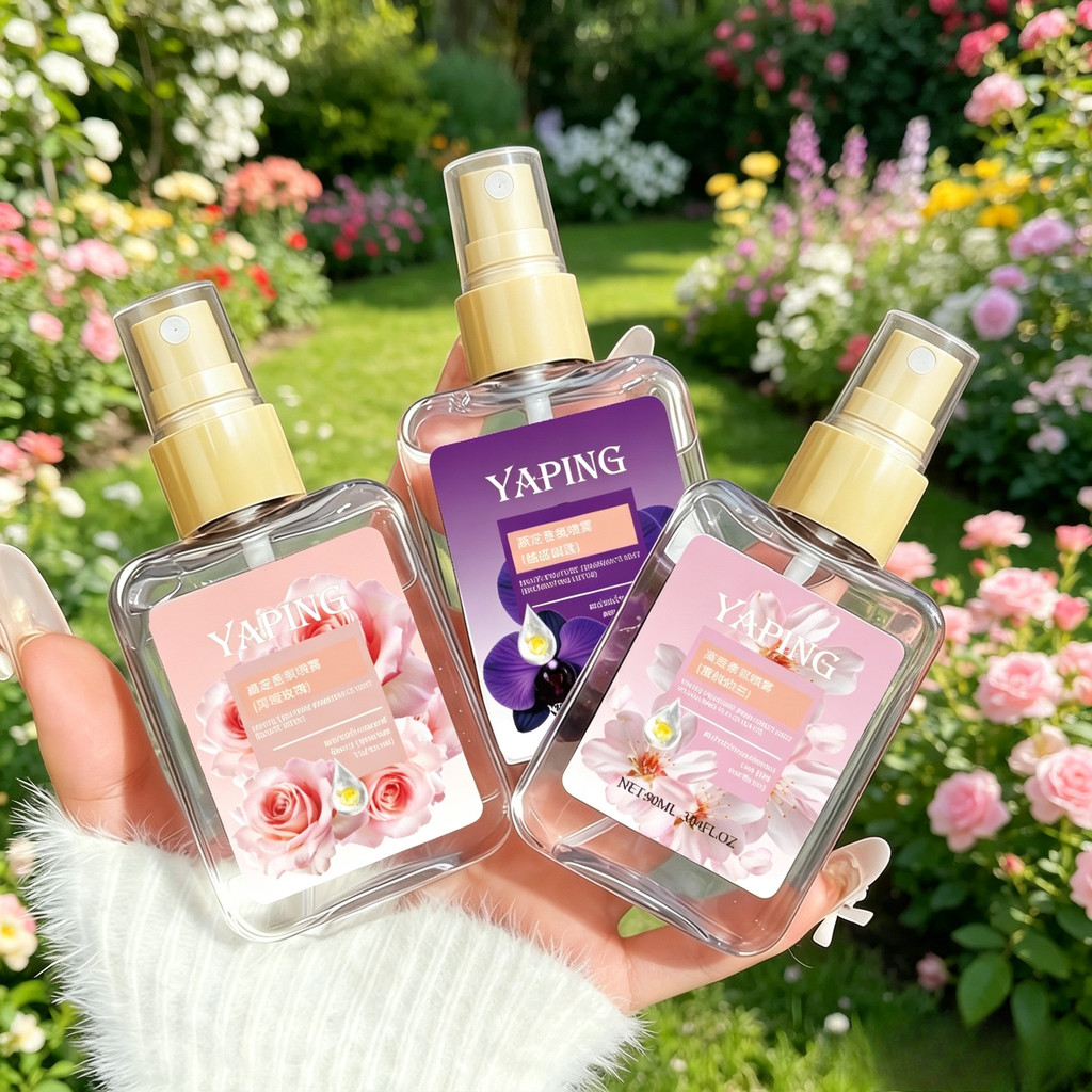 kk.sale:สเปรย์น้ำหอมกลิ่นหอมจากดอกไม้ YAPING ความจุ 90ml กลิ่นไม่ฉุนและไม่แรง ใช้ได้หลากหลายสถานการณ์-DS0847