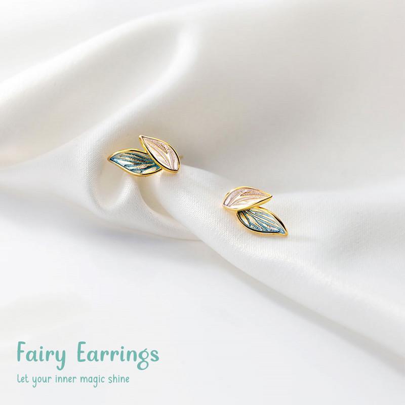 Fairy Earrings ต่างหูเงินแท้ S925 [MERCELO]