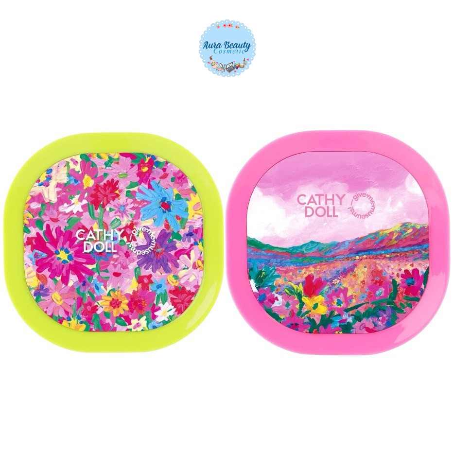 Cathy Doll x Give Me Museums Gitter / Loose Powder 10g. แป้งฝุ่น กลิตเตอร์ ชิมเมอร์ เคที่ดอลล์ กิฟมีมิวเซียม