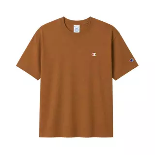 CHAMPION ESSENTIAL SMALL C LOGO Men เสื้อยืดแขนสั้น ทรงพอดีตัวผู้ชาย Regular Fit