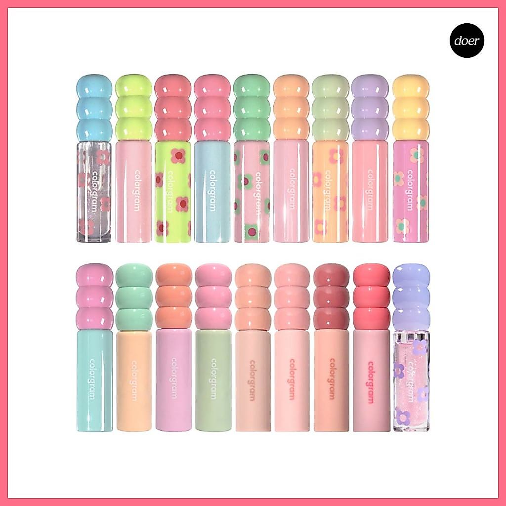 [COLORGRAM] Fruity Glass Tint [2.8g] Long-lasting Lip Glow (17 สี)