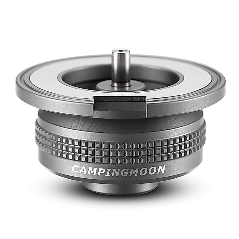 Campingmoon Z13M หัวแปลงแก๊สแบบแม่เหล็ก สำหรับเตากระป๋องตั้งแคมป์ วัสดุอลูมิเนียมคุณภาพ ผลิตอย่างประณีต กันรั่ว ประกอบง่ายปลอดภัย