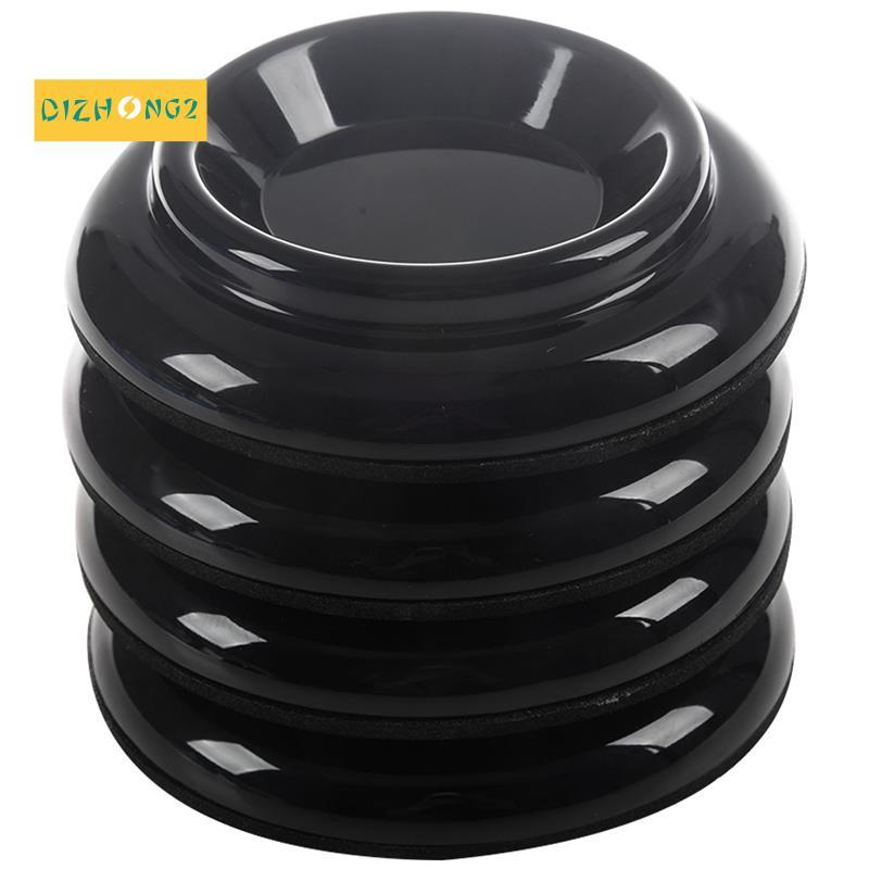 [dizhong2]Piano Caster Cups 4 ชิ้น Palstic Upright ถ้วยเปียโนแผ่นเท้าชุด Upright อุปกรณ์เสริมเปียโน 