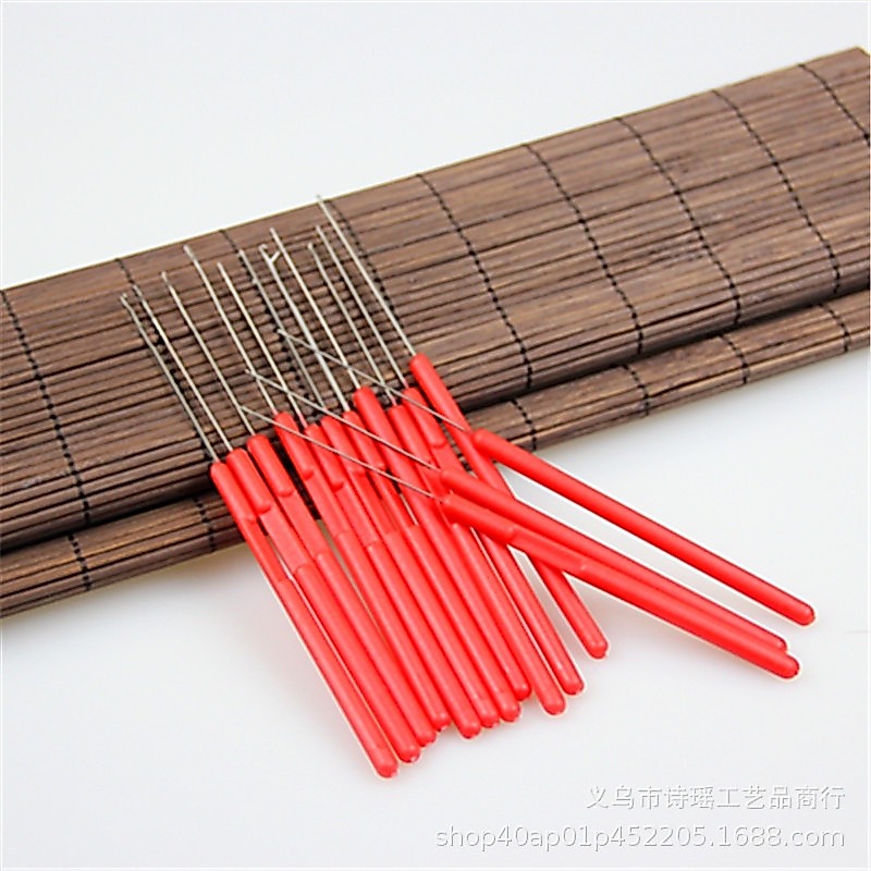 ขายดี เชือกถักโครเชต์ แฮนด์เมด ด้ามจับพลาสติก DIY
