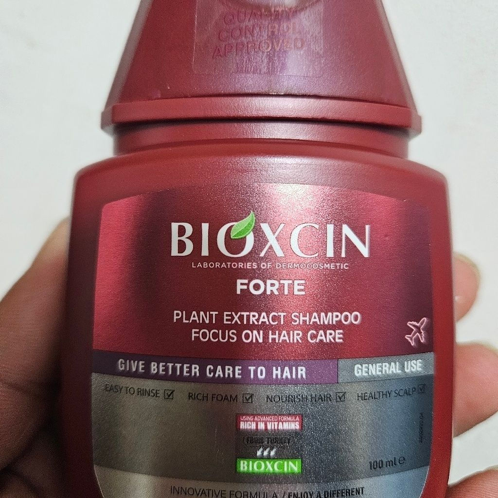 [ขายร้อน] ตุรกี BIOXCIN Eight Times Shampoo Oil Control Shampoo Travel Size 100ml4.8