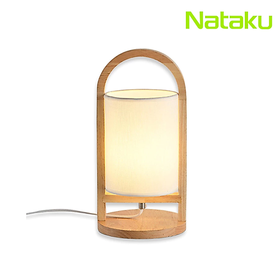 Nataku โคมไฟตั้งโต๊ะ โคมไฟห้องนอน โคมไฟ Table lamp สวิตซ์ปิด-เปิด ขั้ว E27 ไฟสว่าง ถนอมสายตา