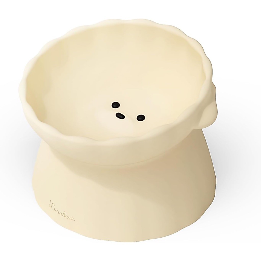 Lunabear by elago Raised Premium Silicone Pet Bowl ชามอาหารสุนัขยกสูง กันลื่น ปลอดภัย แข็งแรง