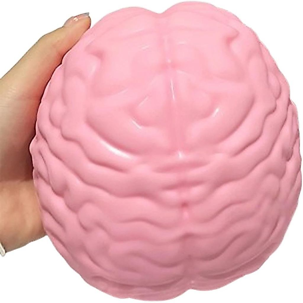 สกุชชี่ยักษ์ลูกความเครียดสมอง,จัมโบ้ช้าเพิ่มขึ้นประสาทสัมผัสของเล่นสําหรับผู้ใหญ่ความวิตกกังวลบรรเทา,โฟมนุ่มพิเศษความเครียดบีบของเล่นสําหรับโต๊ะและปาร์