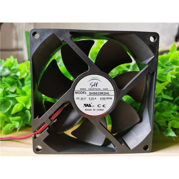 SH9025R2HL SH12038SD2H2 24V0.25 A 0.27 AV เครื่องเชื่อม Square พัดลมขนาดเล็กด้านใน