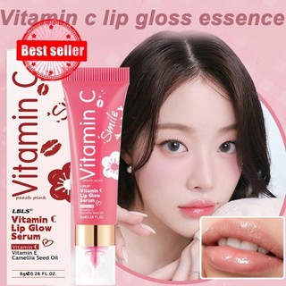 【Buy 1 Take 2】LBLS Vitamin C Lip Brightening Serum – Brightens Lips Moisturizes Reduces Lip Lines