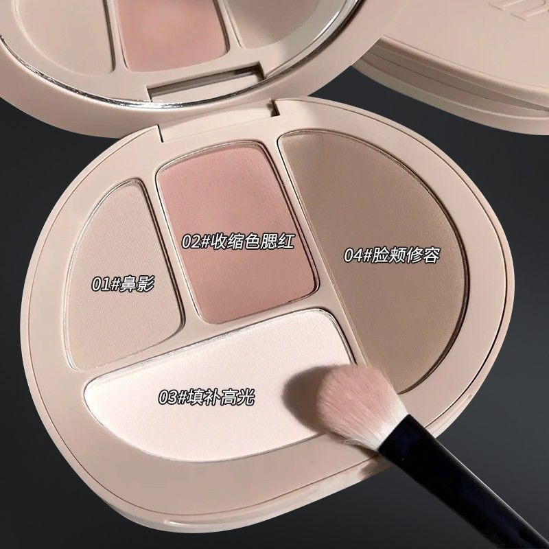 คอนทัวร์หน้า คอนทัวร์คอนทัวร์ คอนทัวร์ ไฮไลท์จมูกเงาบลัชใช้มากที่สุดสําหรับหมดอายุ部轮คอนทัวร์ไม่ซีดจา