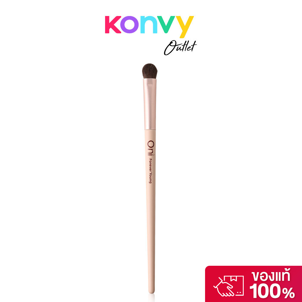 Oni Eye Shadow Brush #Sakura Pink โอนิ แปรงแต่งหน้า สำหรับลงอายแชโดว์ สีชมพูซากุระ.